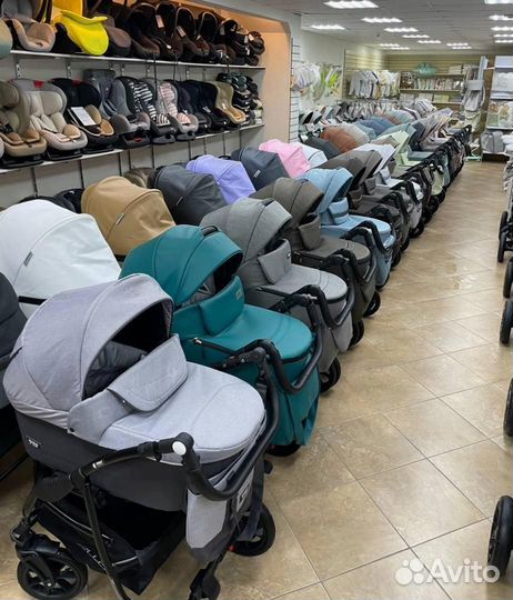 Коляска 2в1 indigo MIO (черный )