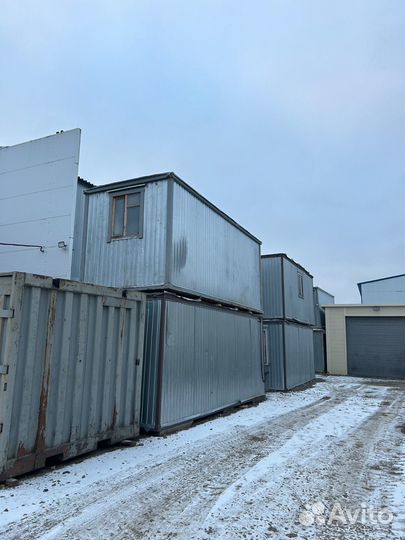 Вагончик бытовка бу металлическая