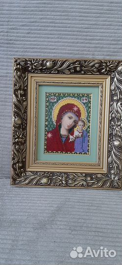 Иконы вышитые чешским бисером