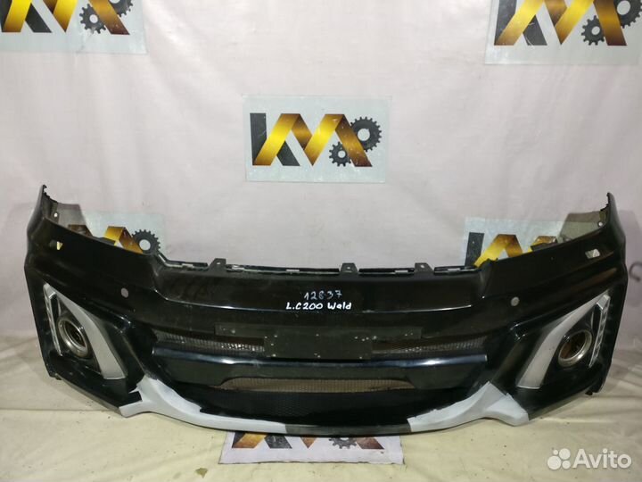 Toyota landcruiser 200 12- Бампер Black Bison