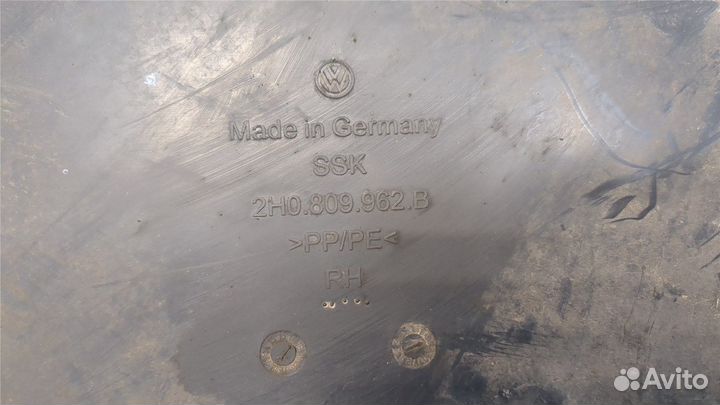 Защита арок (подкрылок) Volkswagen Amarok, 2012