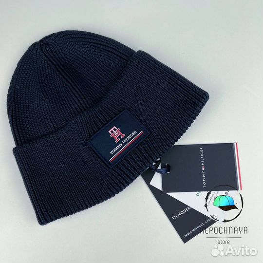 Шапка Tommy Hilfiger Стильная Унисекс