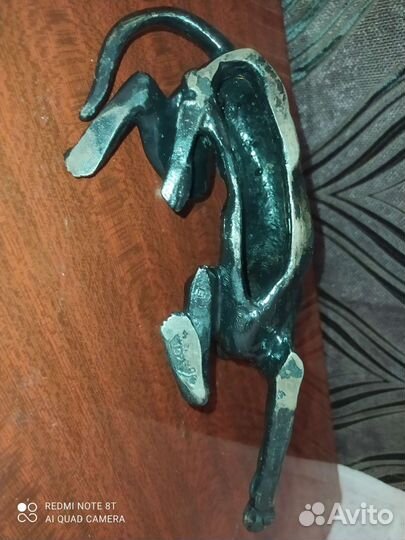 Каслинское литье Пойнтер лежащий 1973