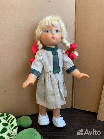 Кукла СССР. Паричковая,35 см