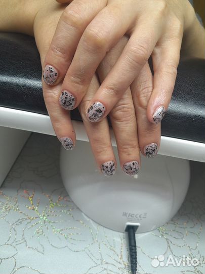 Маникюр с покрытием гель лак