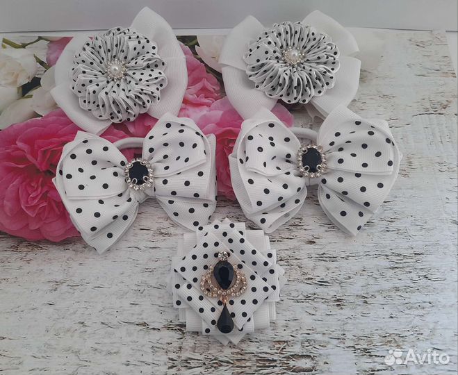 Резинки для волос ручной работы