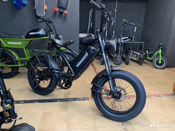 Электровелосипед Minako Fox 48V/15Ah спицы