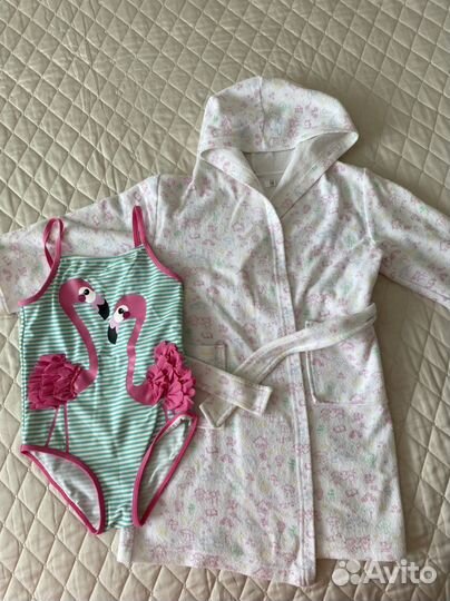 Купальник с халатиком р.110-116