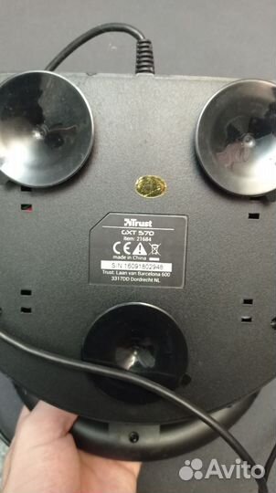 Игровой руль с педалями для пк trust GXT 570