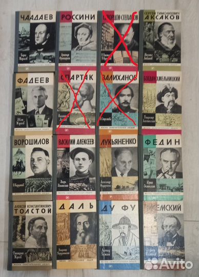 41 разная книга из серии жзл