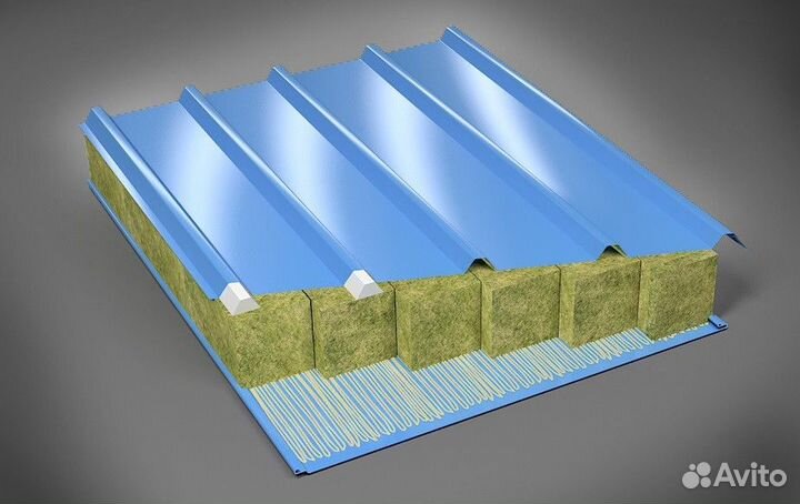 Стеновые сэндвич панели и кровельные