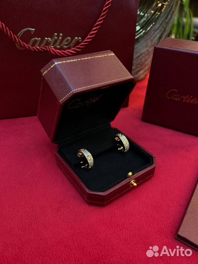 Серьги Cartier