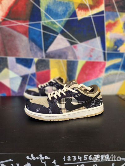 Кроссовки Nike SB Dunk low x Travis Scott