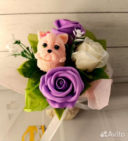 Букет из мыла