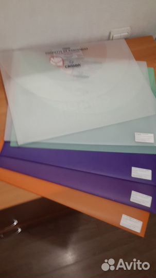 Папка-конверт пластик