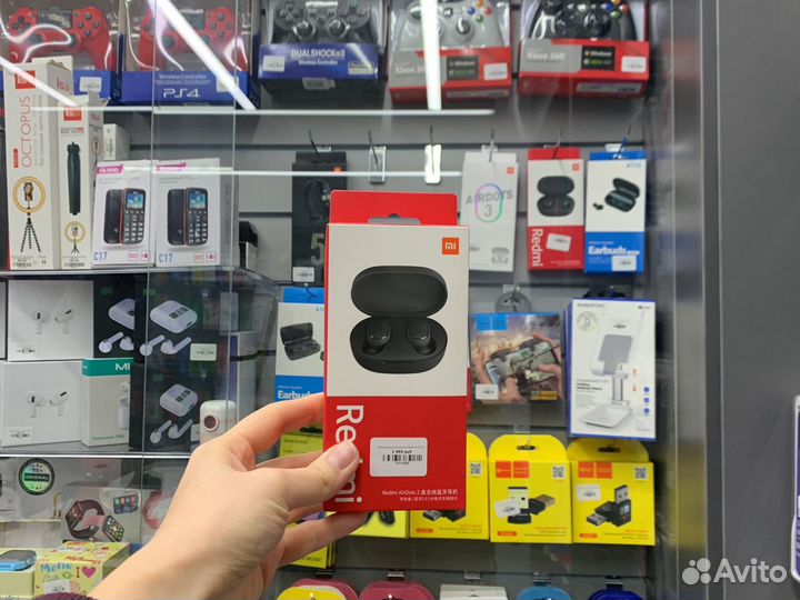 Беспроводные наушники redmi airdots 2 черный