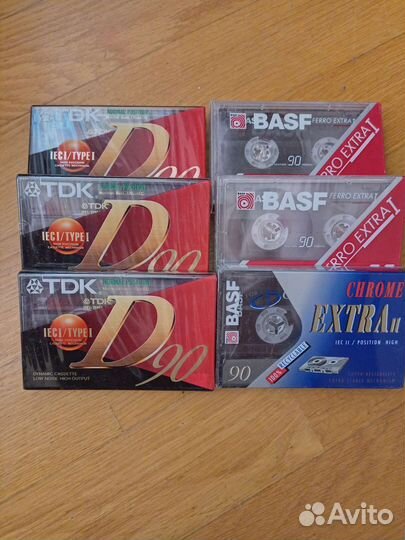 Кассеты TDK, basf