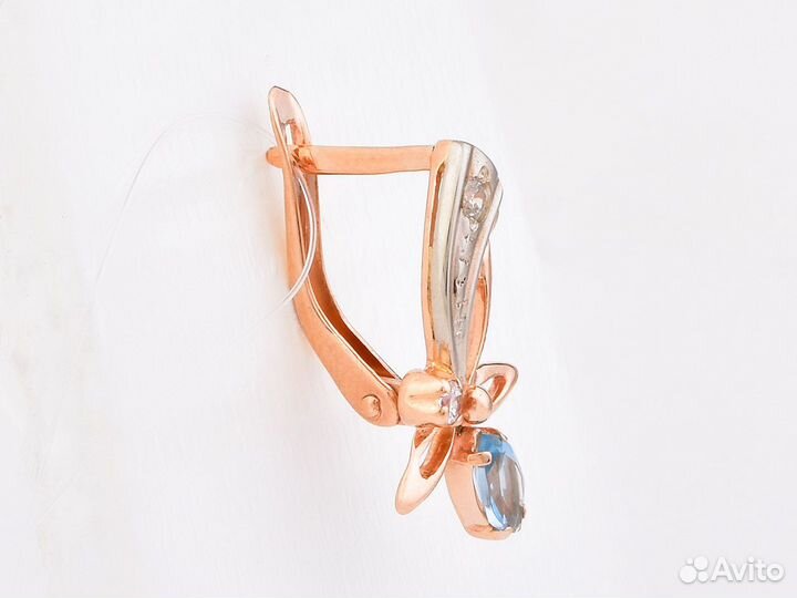 Серьги золотые
