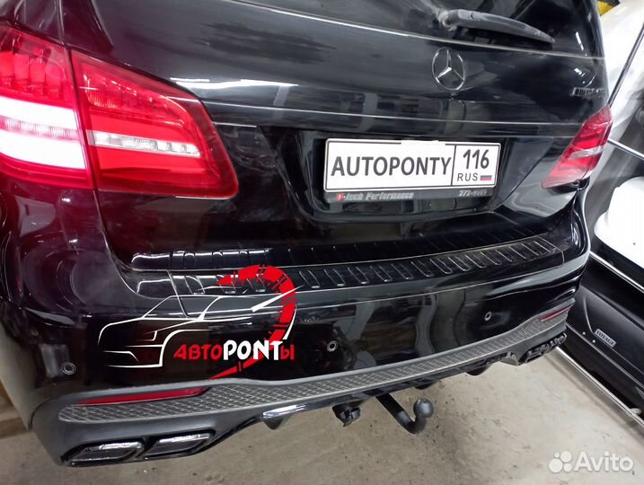 Фаркоп Mercedes Benz GLS W166 AMG съемный шар