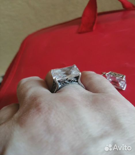 Серебряные серьги