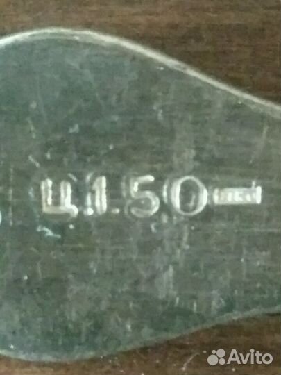 Чайные ложки. Мельхиор