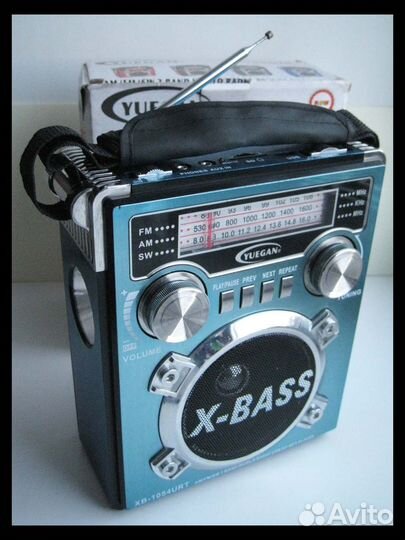 Большой радиоприемник MP3 X-Bass 1054 новый