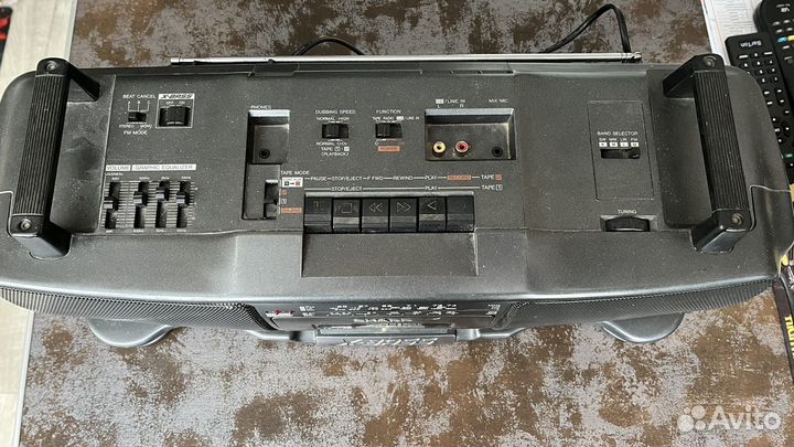 Sharp WQ-T360HT(GY) двухкассетная магнитола