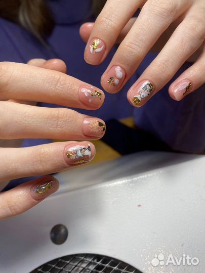 Маникюр с покрытием гель-лак