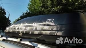 Автобокс ED Магнум 580 л на Honda Civic