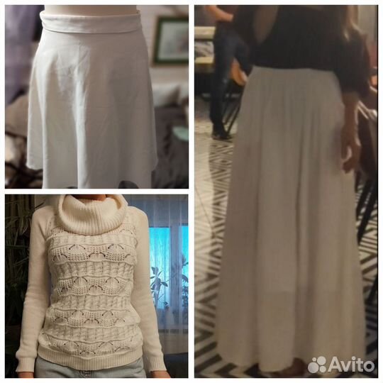 Юбки и свитера, натуральный состав