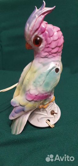 Светильник Ночник. попугай. гдр. рабочий