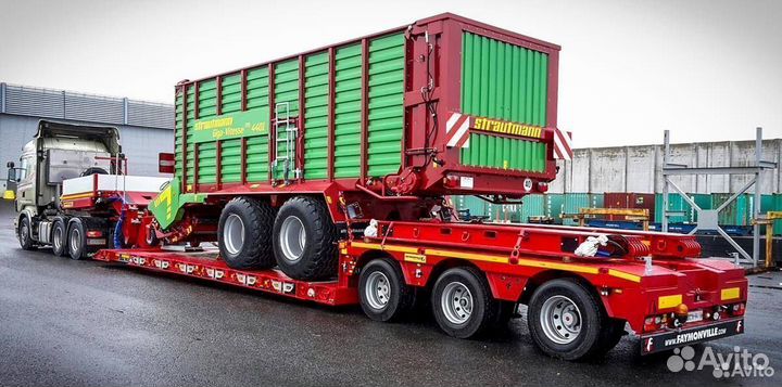 Услуги трала/перевозка негабаритных грузов