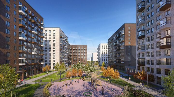 2-к. квартира, 61,8 м², 13/15 эт.