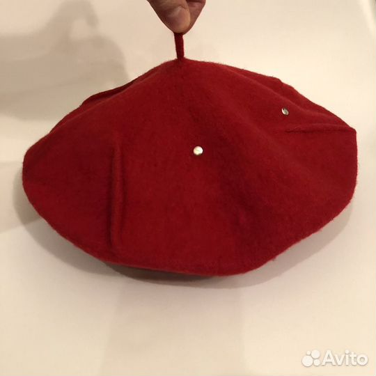 Берет на осень теплая шерсть