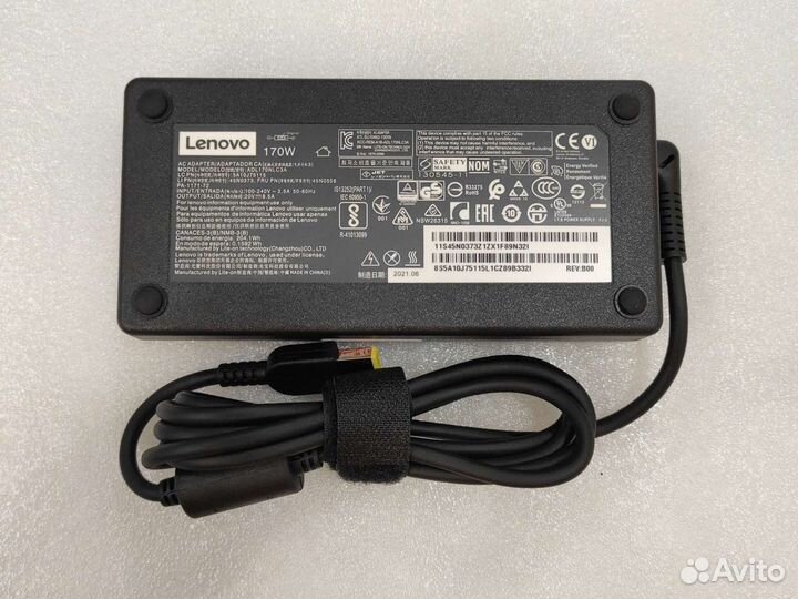 Блок питания для Lenovo 20V 8.5A 170W