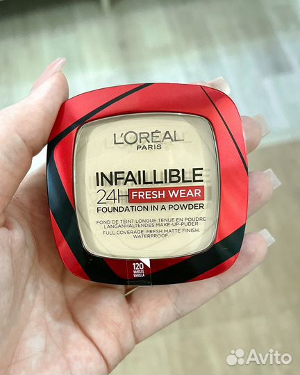 Пудра L'oreal paris infaillible 24h fresh wear
