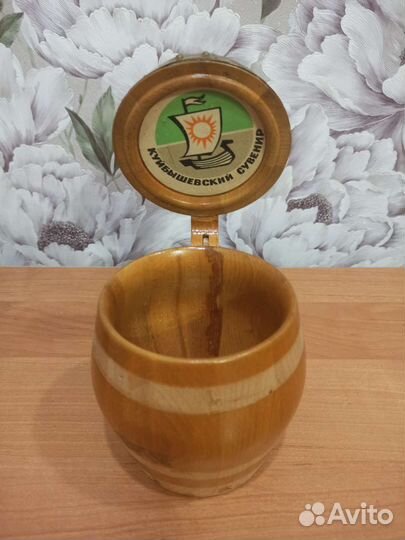 Пивная деревянная кружка СССР