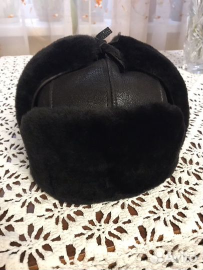 Шапка ушанка зимняя мужская