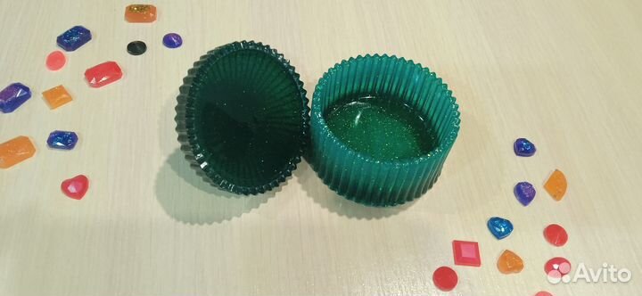 Шкатулка из эпоксидной смолы