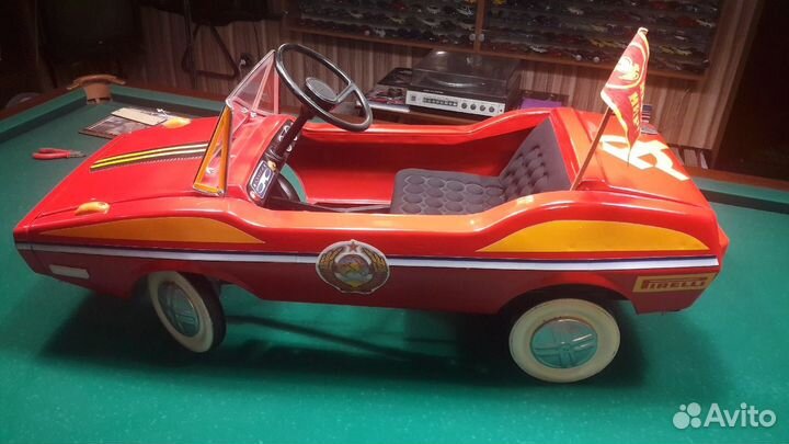 Педальная машина СССР Радуга