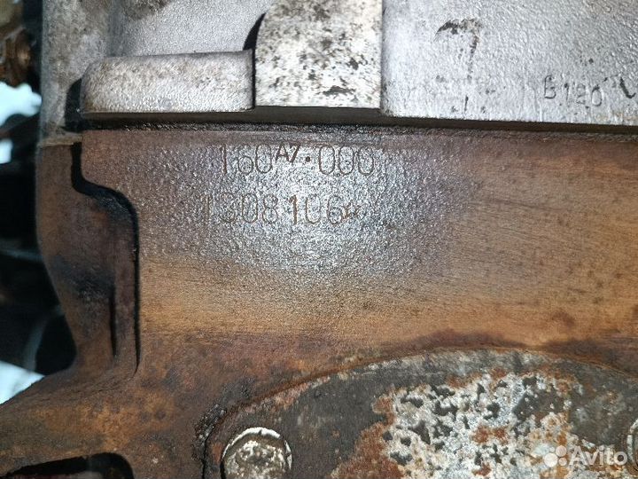 Двигатель без навесного Fiat Tempra 1,9D 160A7000 1995 г.в