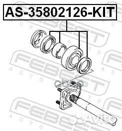 AS-35802126-KIT Подшипник ступ.suzuki vitara I