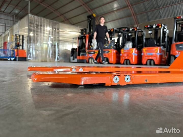 Тележка гидравлическая для склада