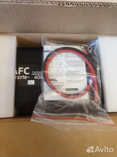 Инвертор чистый синус 24 220 в,4000Вт