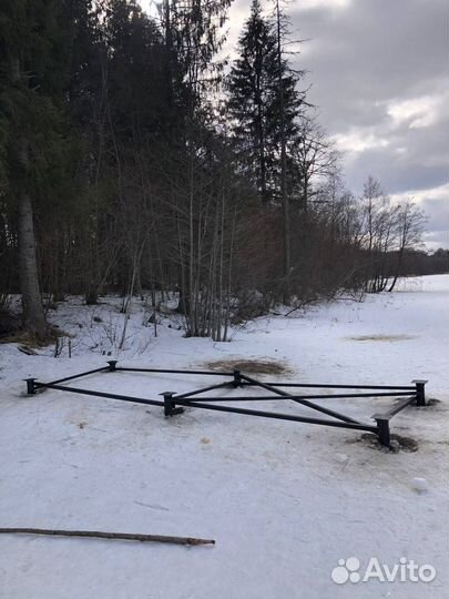 Винтовые сваи обвязка