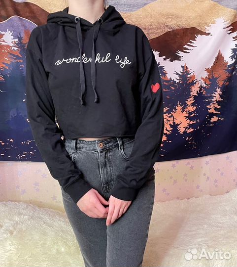 Укороченный свитер