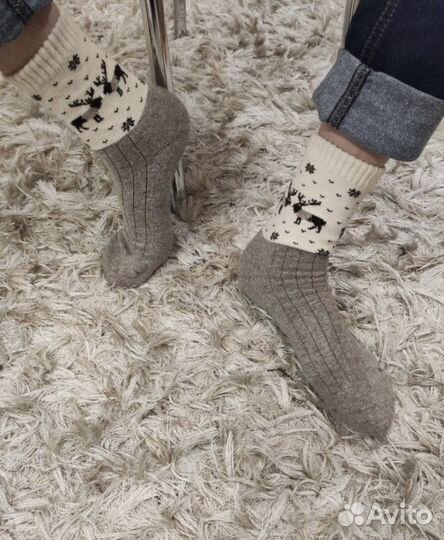 Носки Монголия натур. шерсть мериноса р34-45
