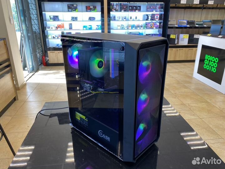 PowerCase Ryzen 5 3600/RTX 3050/DDR4-16Gb/SSD-480