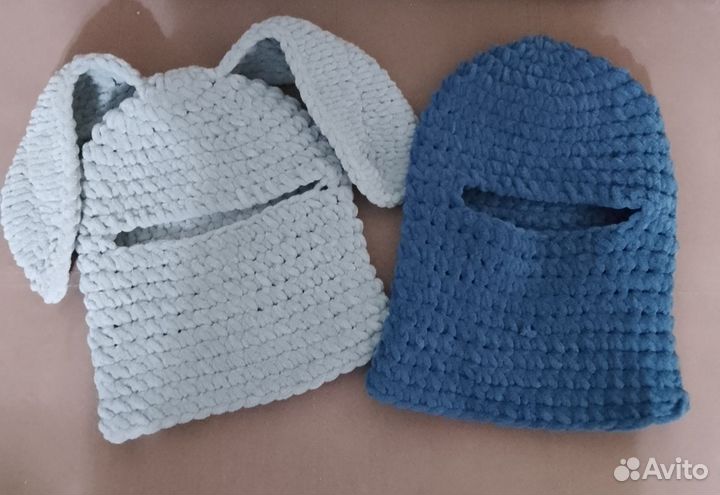 Балаклава детская вязаная