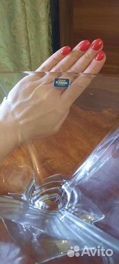 Ваза конфетница богемия